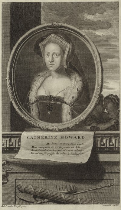 Catherine Howard av Adriaan van der Werff