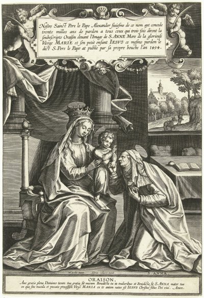 Anna i treere av Adriaen Collaert