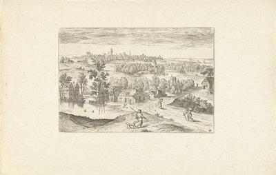 Landskap med dam Landskap rundt Antwerpen (serietittel) av Adriaen Collaert