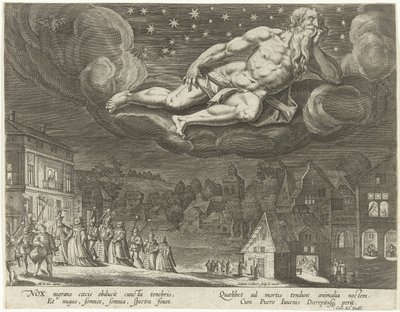 Natt De fire ganger på dagen (serietittel) av Adriaen Collaert