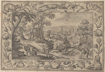 Utsendelsen av apostlene, ca. 1584. av Adriaen Collaert