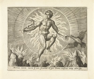 Fyrverkeri The Four Elements (serietittel) av Adriaen Collaert