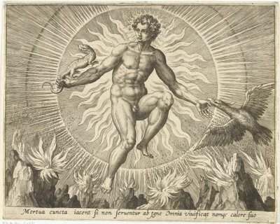 Fyrverkeri The Four Elements (serietittel) av Adriaen Collaert