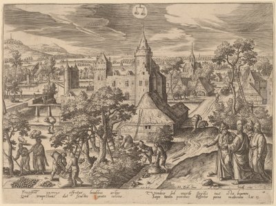Lignelsen om det golde fikentreet av Adriaen Collaert after Hans Bol