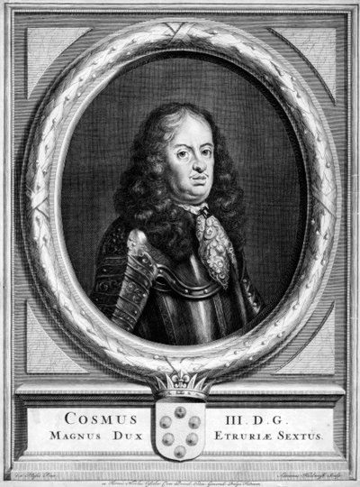 Cosimo III, storhertug av Toscana, 1600-tallet. av Adriaen Haelwegh