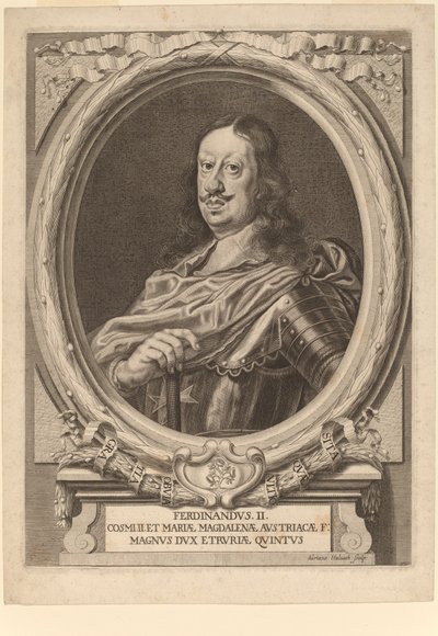 Ferdinand II, storhertug av Toscana av Adriaen Haelwegh