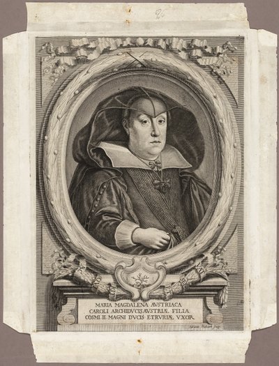Maria Magdalena fra Østerrike av Adriaen Haelwegh