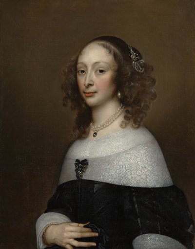 Portrett av en kvinne, ca. 1653. av Adriaen Hanneman