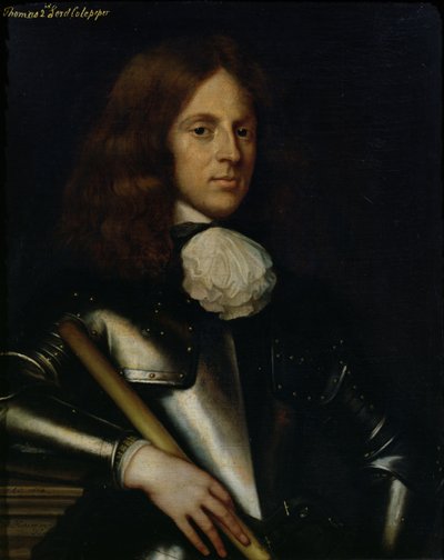 Thomas (1635-1689) 2. Lord Culpeper av Adriaen Hanneman