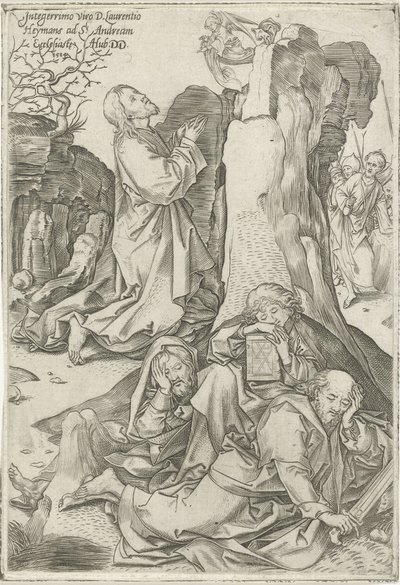 Kristus i Getsemane hage av Adriaen Huybrechts (I)