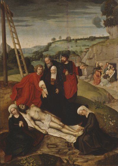 Klagesangen over Kristus av Adriaen Isenbrandt or Isenbrant