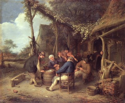 Etter arbeid i landet, 1659 av Adriaen Jansz. van Ostade