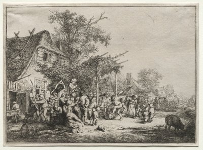 Festival Under Trellis. av Adriaen Jansz. van Ostade