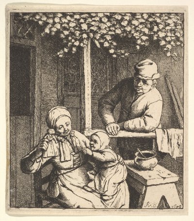 Dukken, 1610-85. av Adriaen Jansz. van Ostade