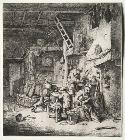 Familien, 1647. av Adriaen Jansz. van Ostade