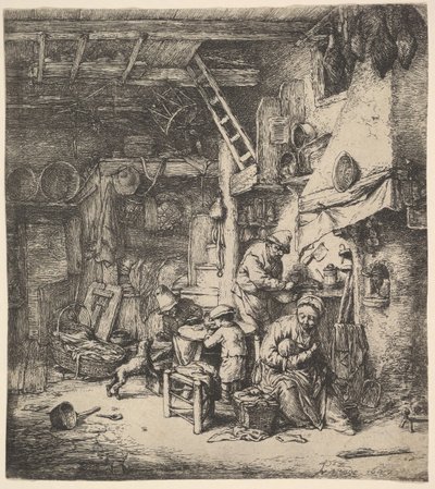 Familien, 1647. av Adriaen Jansz. van Ostade
