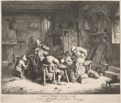 Smaken, 1610-85. av Adriaen Jansz. van Ostade