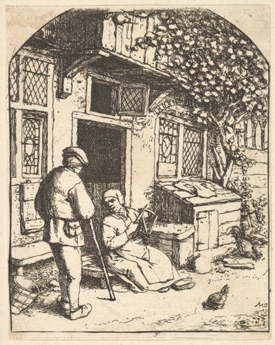 The Winder, 1610-85. av Adriaen Jansz. van Ostade