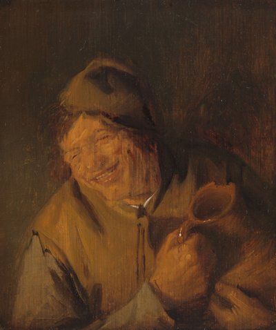 Den lystige bonde, 1630-50 av Adriaen Jansz. van Ostade