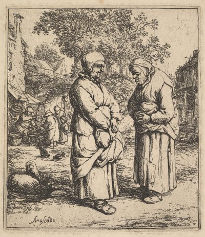 To sladder, 1610-85. av Adriaen Jansz. van Ostade