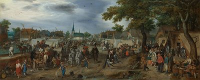 Prinsene Maurice og Frederick Henry på Valkenburg Horse Fair Prinsene Maurits og Frederik Hendrik på Valkenburg Horse Fair av Adriaen Pietersz van de Venne