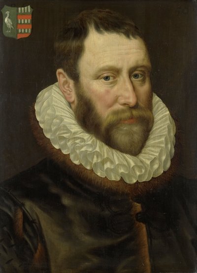 Portrett av Jacob Bas Claesz av Adriaen Thomasz Key