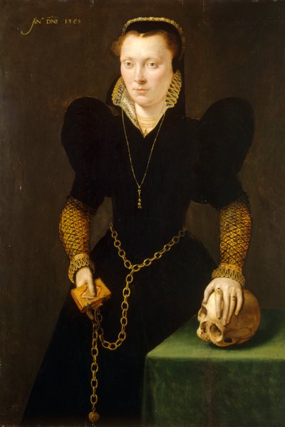 'Katheryn av Berain, The Mother of Wales', 1534-1591, 1568 av Adriaen van Cronenburgh