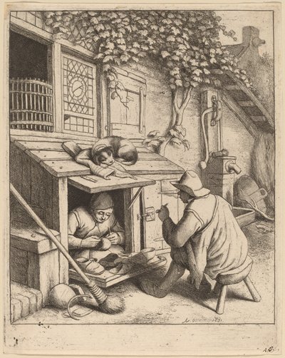 Skomaker av Adriaen van Ostade