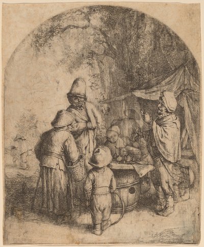 Kvaksalver av Adriaen van Ostade