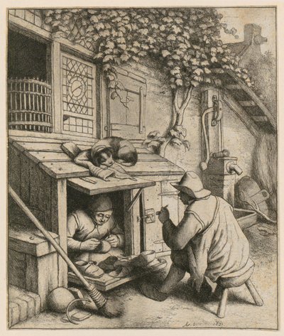 Skomaker av Adriaen van Ostade