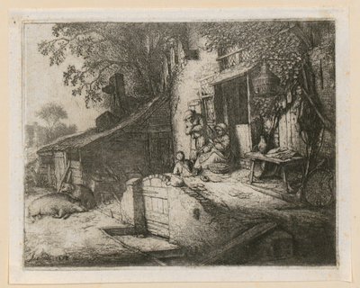 Spinnerske av Adriaen van Ostade