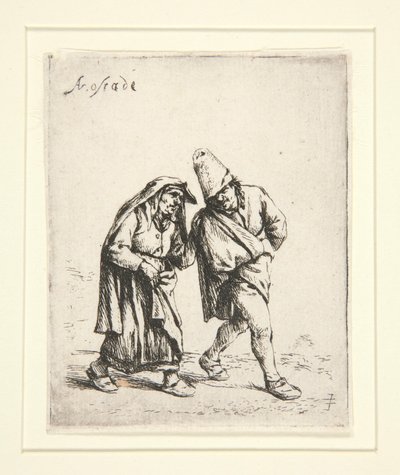 Paret går av Adriaen van Ostade