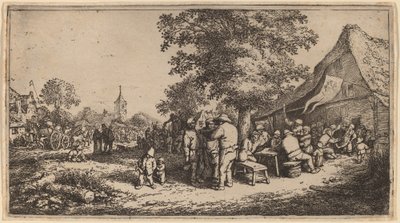 Markedet av Adriaen van Ostade