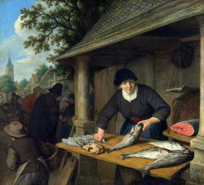 Fiskefruen av Adriaen Jansz. van Ostade