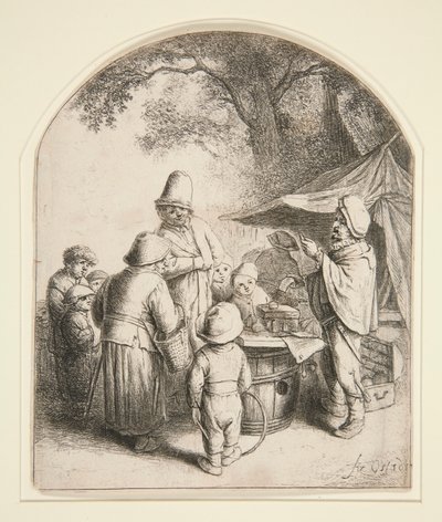 Kvaksalveren av Adriaen van Ostade