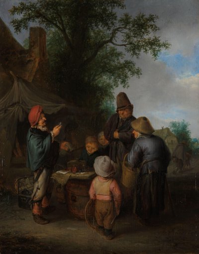 Kvaksalveren av Adriaen van Ostade