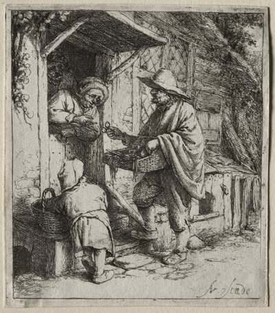 Brilleselgeren av Adriaen van Ostade