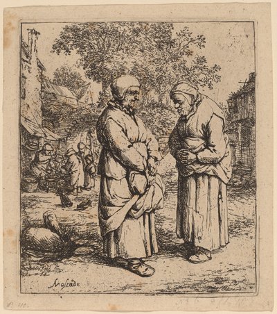 To sladder av Adriaen van Ostade
