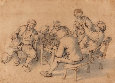 Muntert selskap av Adriaen van Ostade