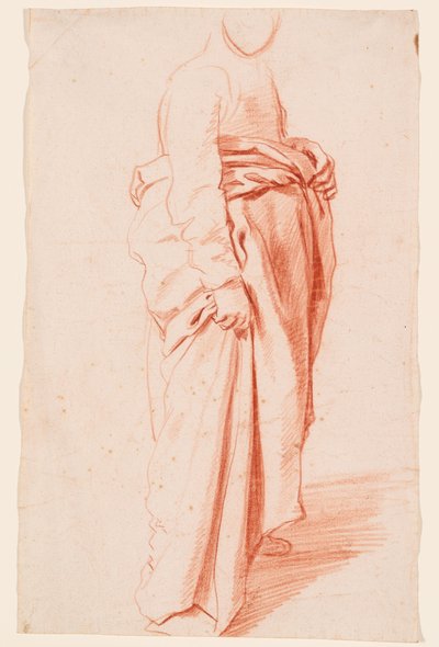 Stehende männliche Figur av Adriaen van de Velde