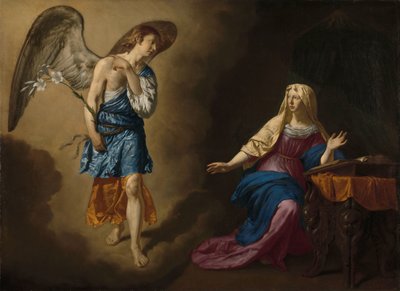 Bebudelsen til jomfruen av Adriaen van de Velde