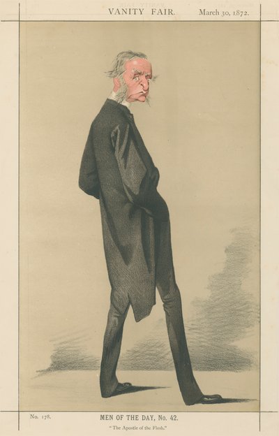 The Apostle of the Flesh, Canon Kingsley (Vanity Fair-serien) av Adriano Cecioni