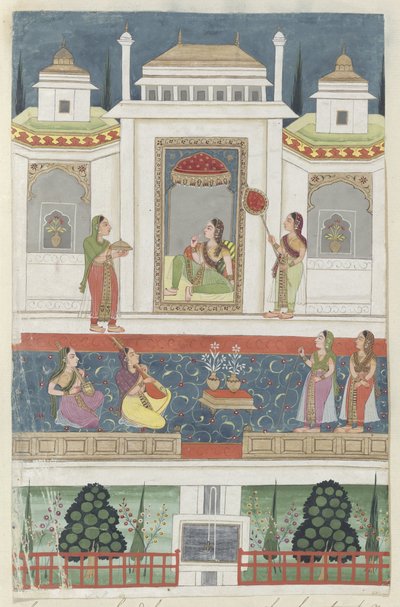 Dronningene chandohaan av Adrianus Canter Visscher