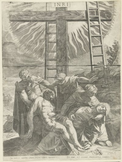 Korstaking av Egidius  Sadeler (II)