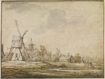 Et landskap med møller av Aelbert Cuyp