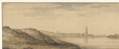 Utsikt over Rhenen av Aelbert Cuyp