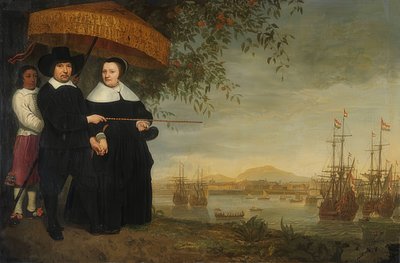 Kjøpmann for det nederlandske østindiske kompani (VOC). Rundt 1640-60 av Aelbert Cuyp