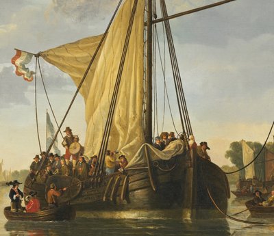 Maas i Dordrecht av Aelbert Cuyp
