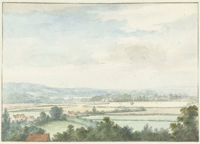 Landskap ved Windsor av Aert Schouman