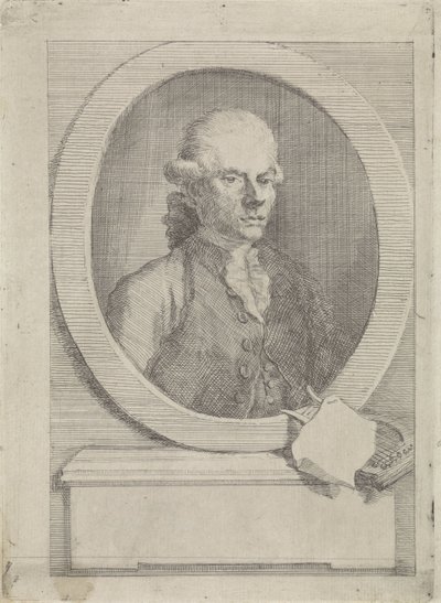 Portrett av Jan van Os av Aert Schouman